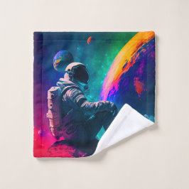 Toalha De Rosto Astronauta