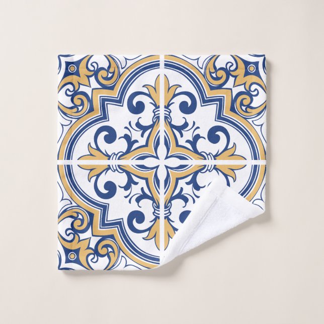 Toalha De Rosto Azulejos em português 1 (Pano de lavar)