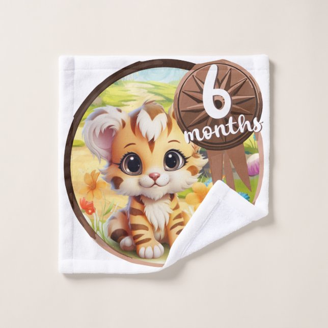 Toalha De Rosto Baby - 6 months (Pano de lavar)