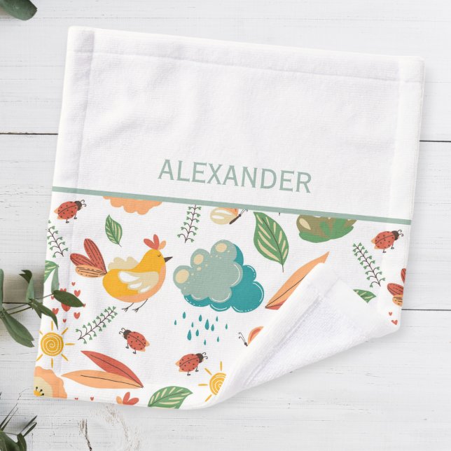 Toalha De Rosto Baby burp cloth farm, shoulder cloth (Criador carregado)