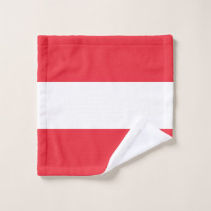Toalha De Rosto Bandeira Austríaca Patriótica