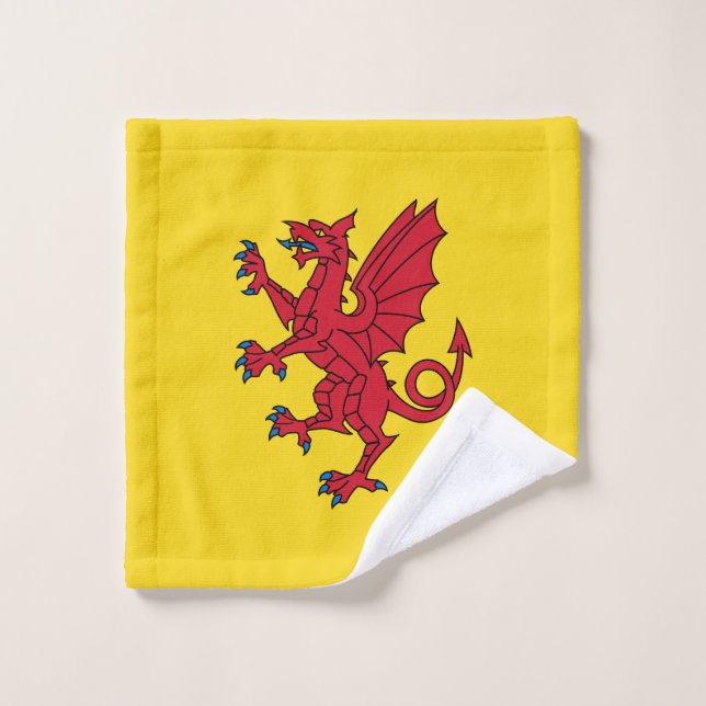Toalha De Rosto Bandeira de Somerset (Pano de lavar)
