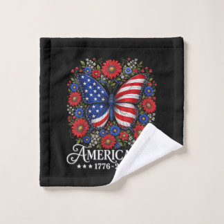 Toalha De Rosto Bandeira dos EUA América 250 1776 2026 Aniversário
