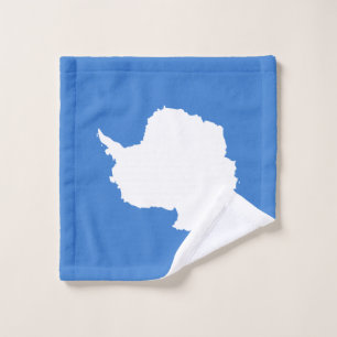 Toalha De Rosto Bandeira Patriótica Antártica