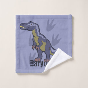 Toalha De Rosto Blue Baryonyx