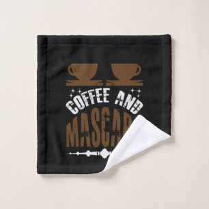 Toalha De Rosto Café De Arte E Rímel