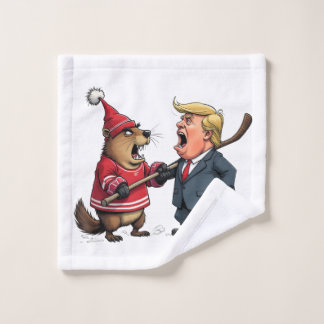 Toalha De Rosto Canadá lutando contra Trump