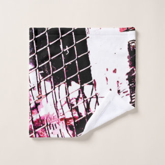 Toalha De Rosto Chainlink Red Towel