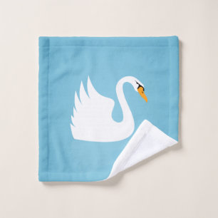 Toalha De Rosto Cisne