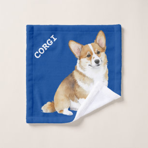 TOALHA DE ROSTO CORGI WASH CLOTH