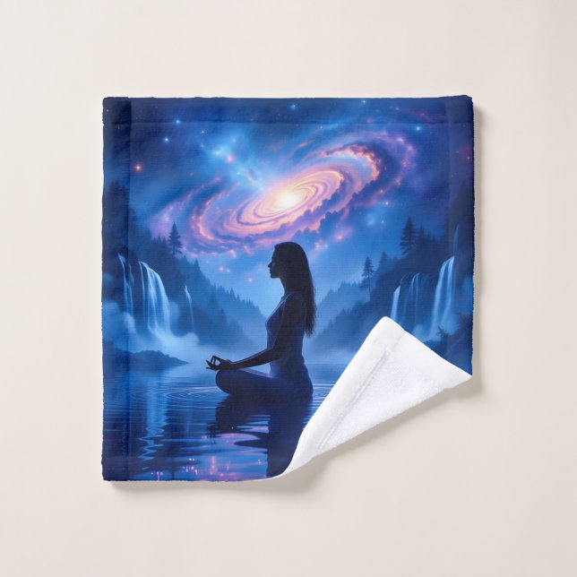 Toalha De Rosto Cosmic Serenity Shower Curtain (Pano de lavar)