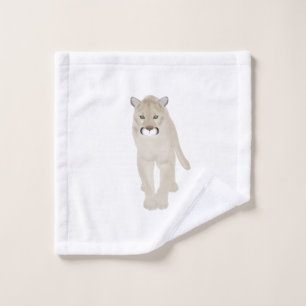Toalha De Rosto Cougar Wash Cloth