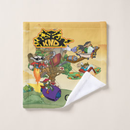 Toalha De Rosto Crianças, BATALHETES À Porta Próxima!