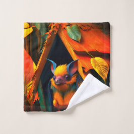 Toalha De Rosto Criatura Amarela