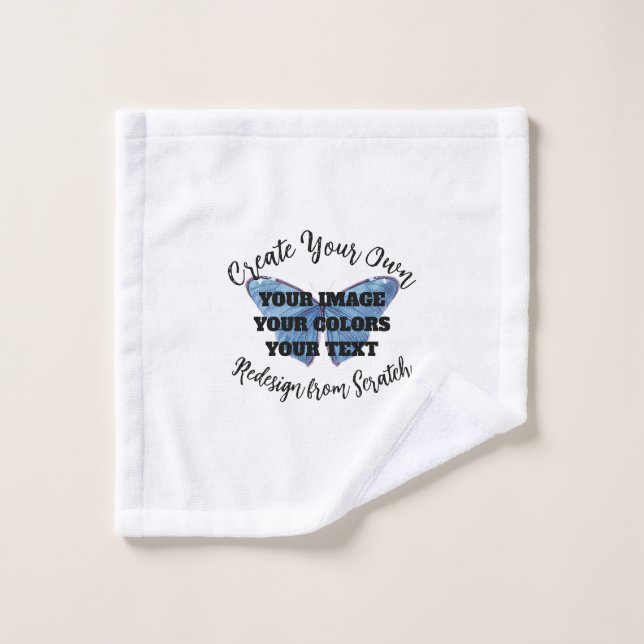Toalha De Rosto Crie seu (Pano de lavar)