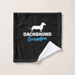 Toalha De Rosto Dachshund Grandpa