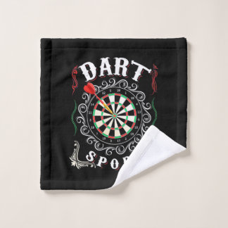 Toalha De Rosto Dart É Meu Esporte