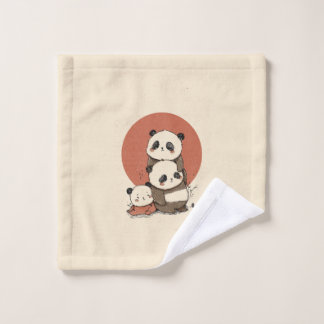 Toalha De Rosto Design de Pandas Cuecas
