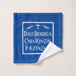 Toalha De Rosto Deus abençoe cada canto