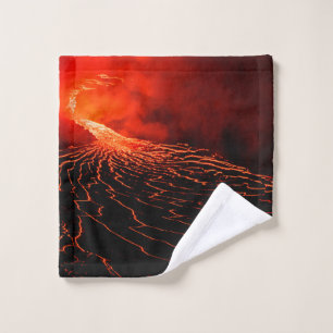 Toalha De Rosto erupção vulcânica