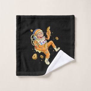 Toalha De Rosto Espaço do macaco astronauta