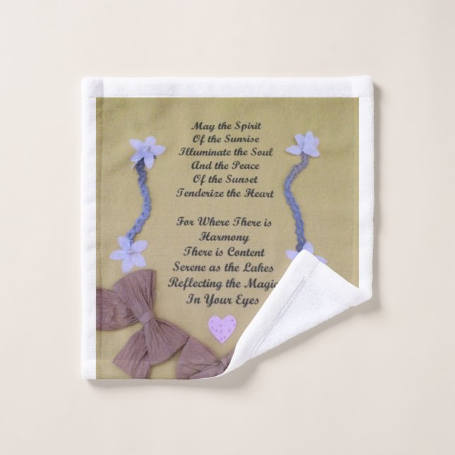 Toalha De Rosto Espírito do Sol (Pano de lavar)