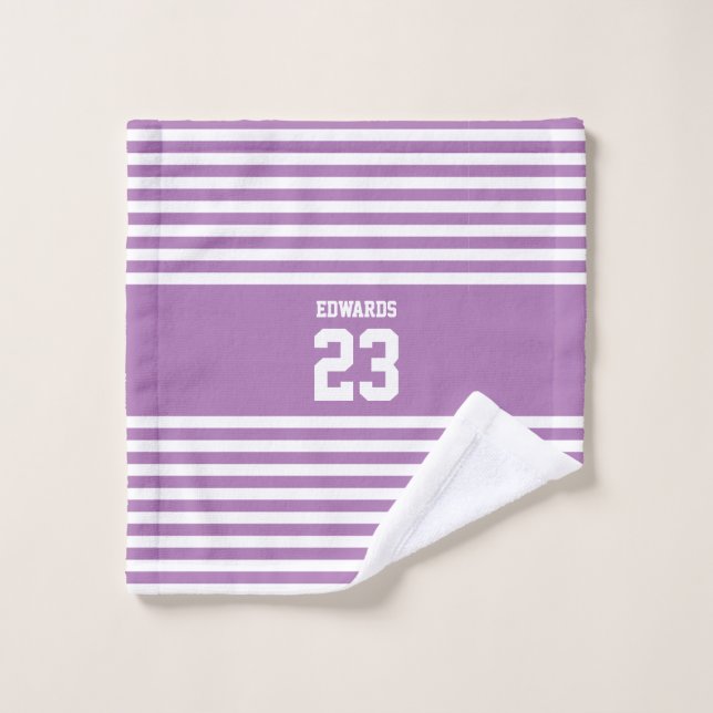 Toalha De Rosto Esportes com distribuição personalizada numerados  (Pano de lavar)