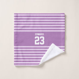 Toalha De Rosto Esportes com distribuição personalizada numerados