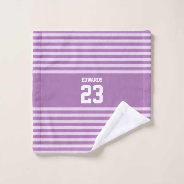 Toalha De Rosto Esportes com distribuição personalizada numerados  (Pano de lavar)