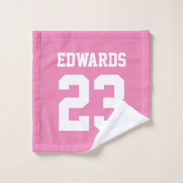 Toalha De Rosto Esportes Personalizados Numerados Com O Tecido De 