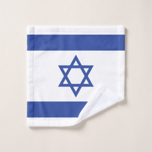 Toalha De Rosto Estado de Israel Bandeira, Estrela do Judaísmo Dav