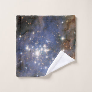 Toalha De Rosto Estrelas de Diamante no Espaço Hubble na Nebulosa