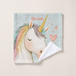 Toalha De Rosto Fairytale unicorn