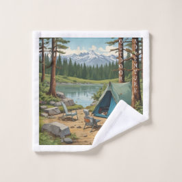 Toalha De Rosto Fecho de Lava Aventura Externo AI