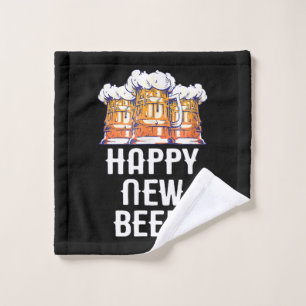 Toalha De Rosto FELIZ ANO NOVA CERVEJA! Festa de Ano Novo Bebendo
