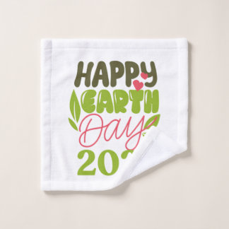Toalha De Rosto Feliz Dia da Terra 2026