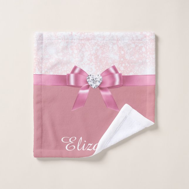 Toalha De Rosto Feriado Personalizado Gatilho de Neve Floco de Nev (Pano de lavar)