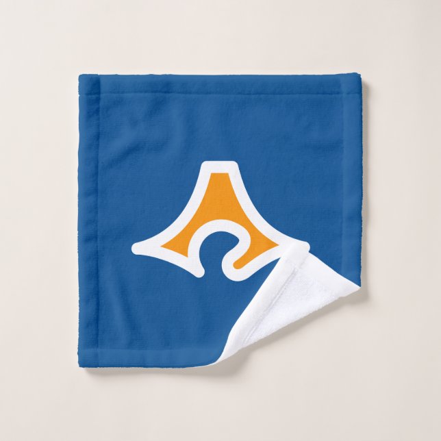 Toalha De Rosto Flag of Shizuoka Prefecture, Japan (Pano de lavar)