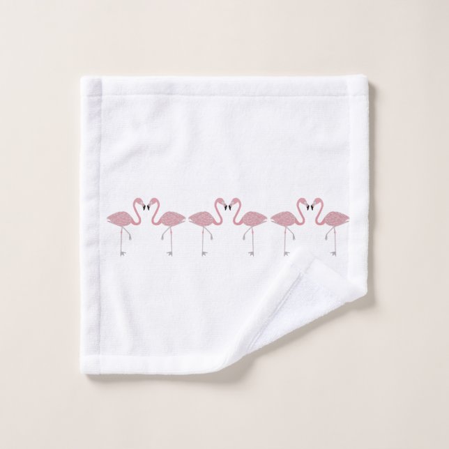 Toalha De Rosto Flamingos Lash Cloth (Pano de lavar)