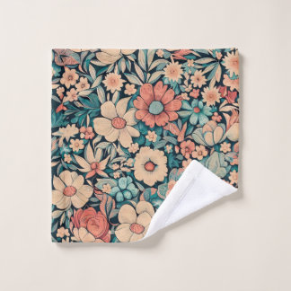 Toalha De Rosto Flor Bohemiana