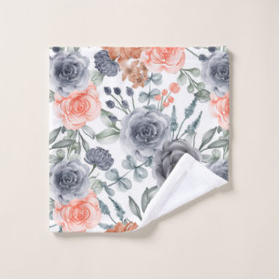 Toalha De Rosto floral amado