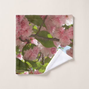 Toalha De Rosto Floral Primavera da Árvore III da Cherry com duas