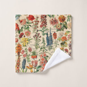 Toalha De Rosto Flores do vintage por Adolfo Millot