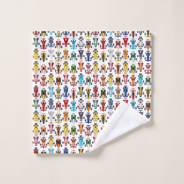 Toalha De Rosto Formula 1 race cars (Pano de lavar)