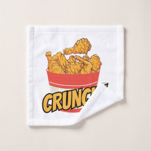 Toalha De Rosto Frango frito