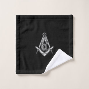 Toalha De Rosto Freemason (preto)