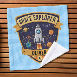Toalha De Rosto Futuro Explorador Espacial