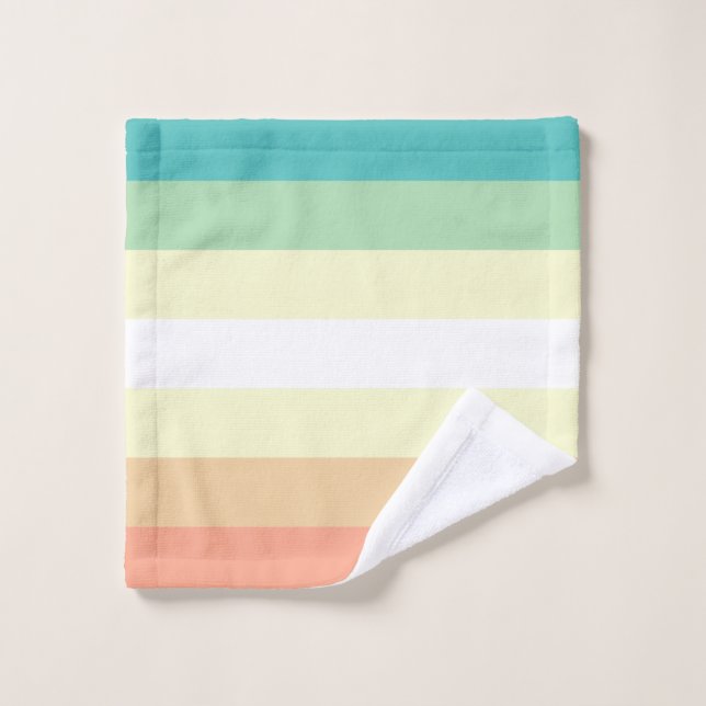 Toalha De Rosto Genderfloren Pride Flag  (Pano de lavar)