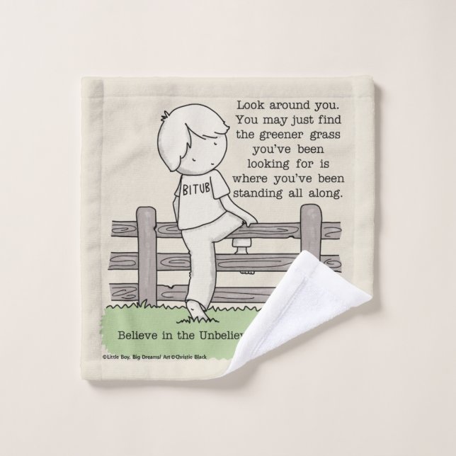 Toalha De Rosto Grass Greener (Pano de lavar)