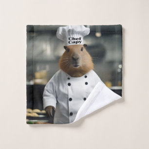 Toalha De Rosto Habilidade com Massas: O Capivara Culinário